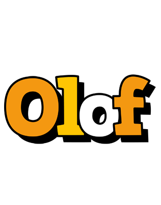 Olof cartoon logo
