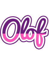 Olof cheerful logo