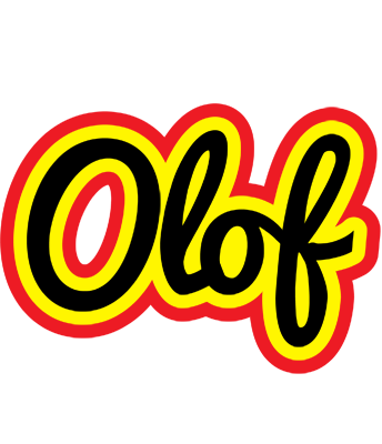 Olof flaming logo