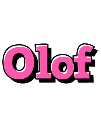 Olof girlish logo