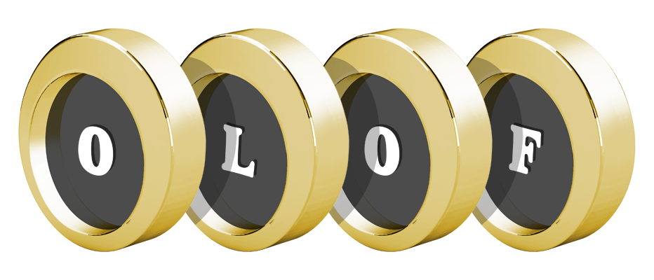 Olof gold logo
