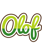 Olof golfing logo