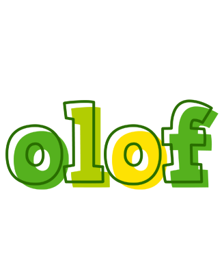 Olof juice logo