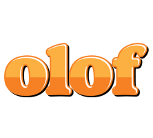 Olof orange logo