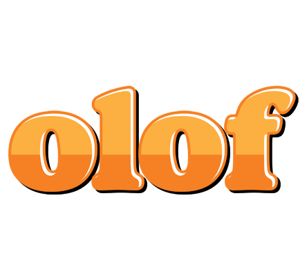 Olof orange logo