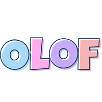 Olof pastel logo