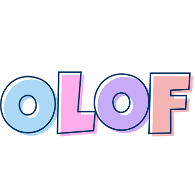 Olof pastel logo