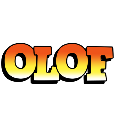 Olof sunset logo