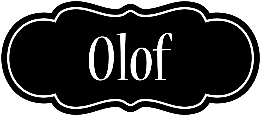 Olof welcome logo