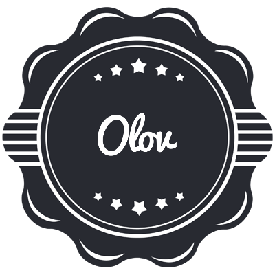 Olov badge logo