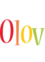 Olov birthday logo