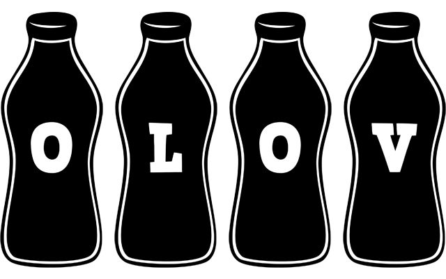 Olov bottle logo