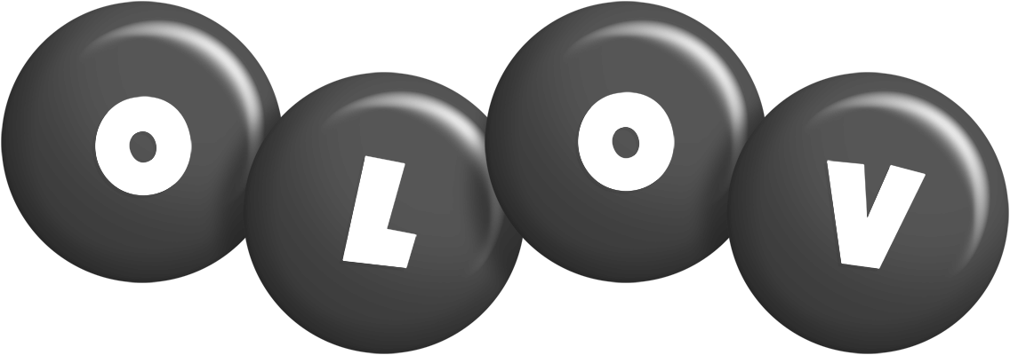 Olov candy-black logo