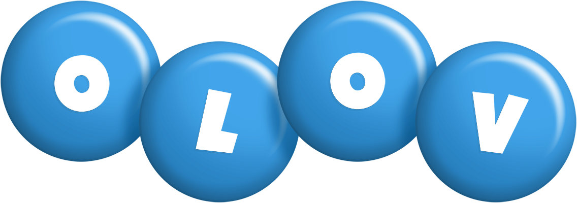 Olov candy-blue logo