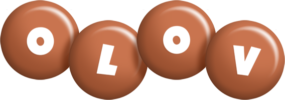 Olov candy-brown logo