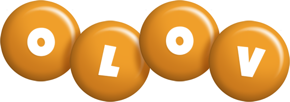 Olov candy-orange logo