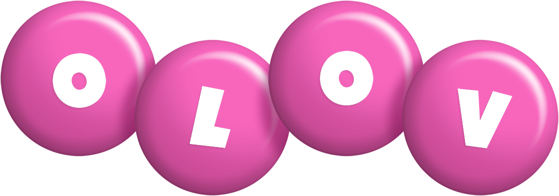 Olov candy-pink logo