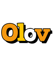 Olov cartoon logo