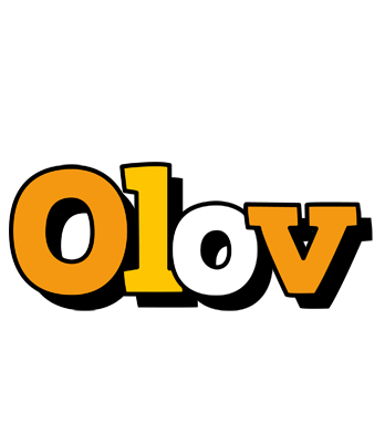 Olov cartoon logo