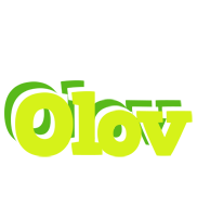 Olov citrus logo