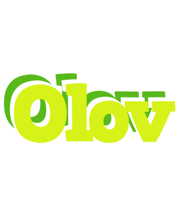 Olov citrus logo
