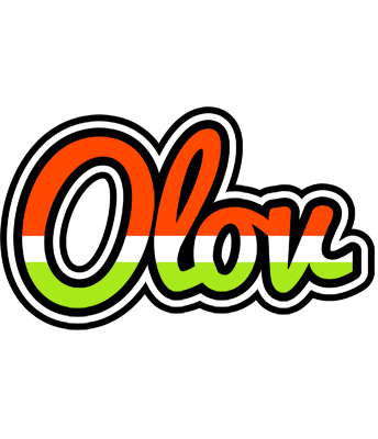 Olov exotic logo