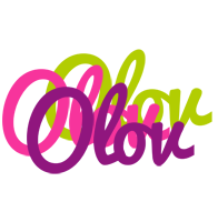 Olov flowers logo