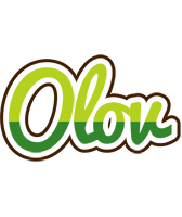 Olov golfing logo