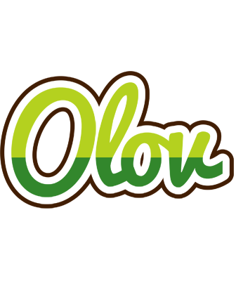 Olov golfing logo