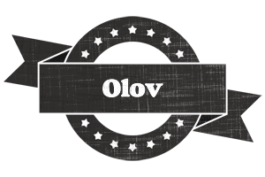 Olov grunge logo