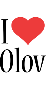 Olov i-love logo