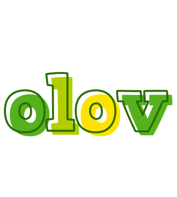 Olov juice logo