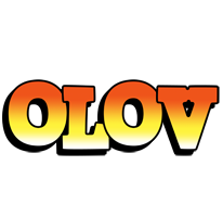 Olov sunset logo