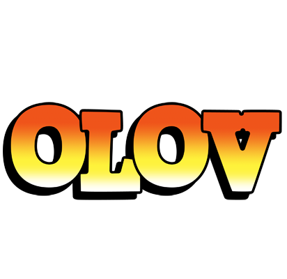Olov sunset logo