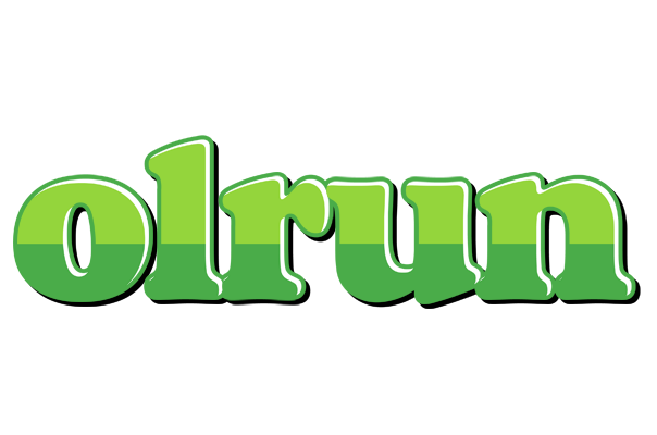 Olrun apple logo