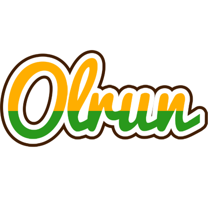 Olrun banana logo