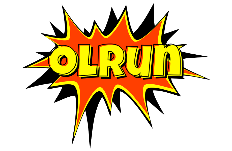Olrun bazinga logo