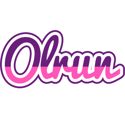 Olrun cheerful logo