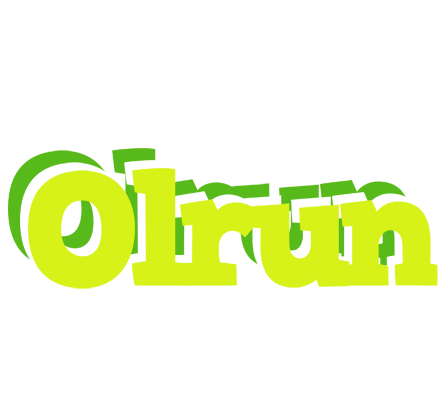 Olrun citrus logo