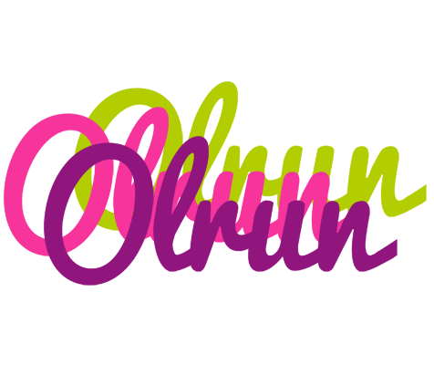 Olrun flowers logo