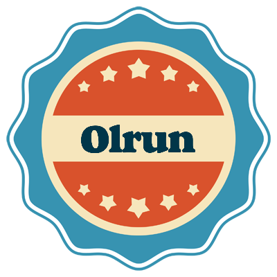 Olrun labels logo