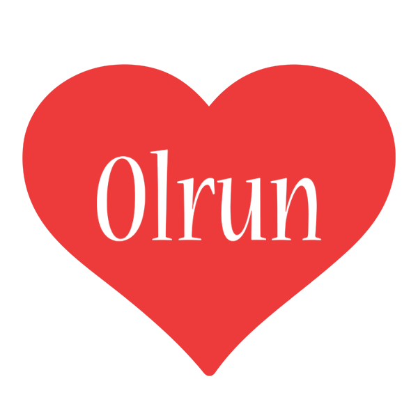 Olrun love logo