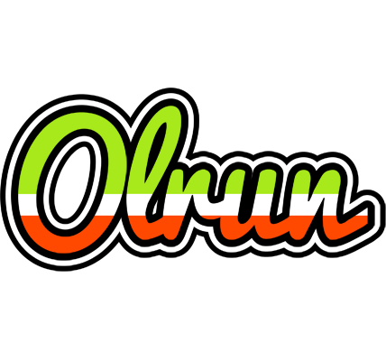 Olrun superfun logo