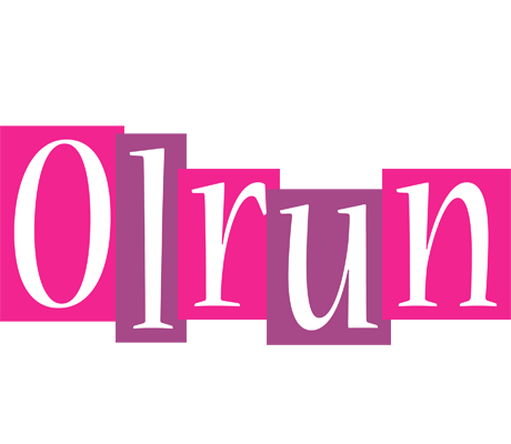 Olrun whine logo
