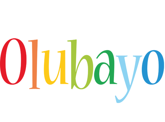 Olubayo birthday logo