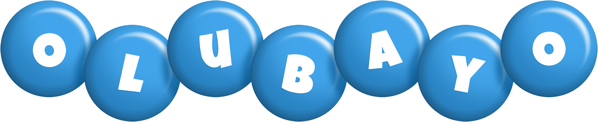 Olubayo candy-blue logo