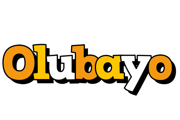 Olubayo cartoon logo