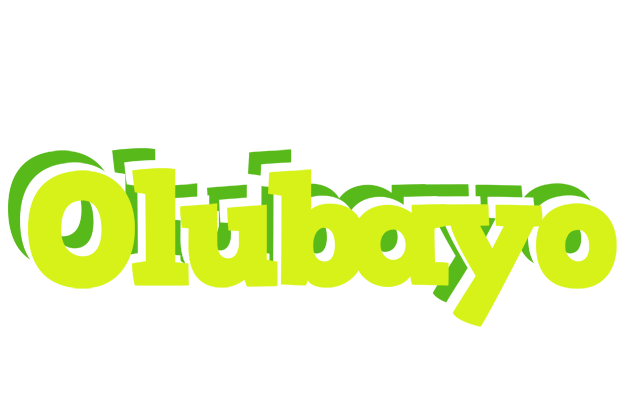 Olubayo citrus logo