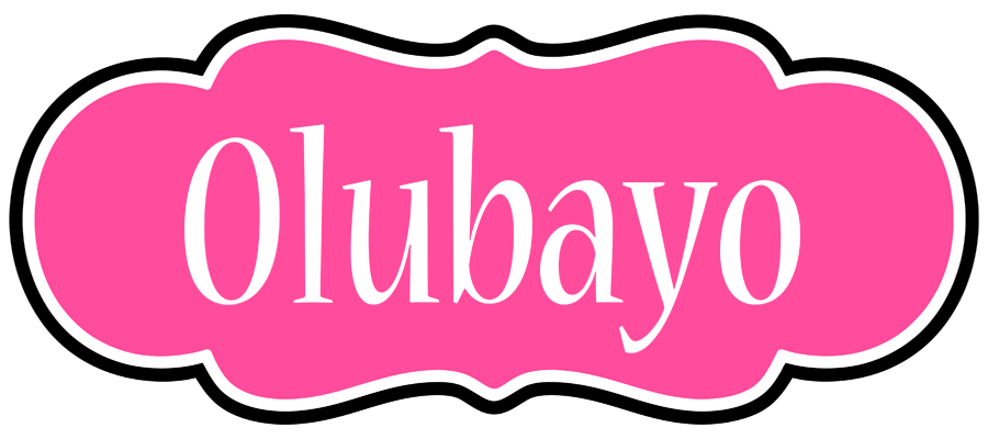 Olubayo invitation logo