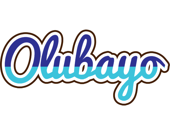 Olubayo raining logo